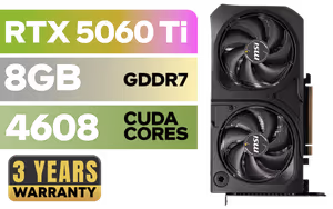 msi-geforce-rtx-5060-ti-8g-shadow- 2x-oc-plus - Image 1