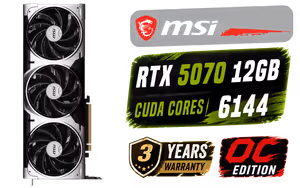 msi-geforce-rtx-5070-12g-ventus-3x-oc-gddr7 - Image 1