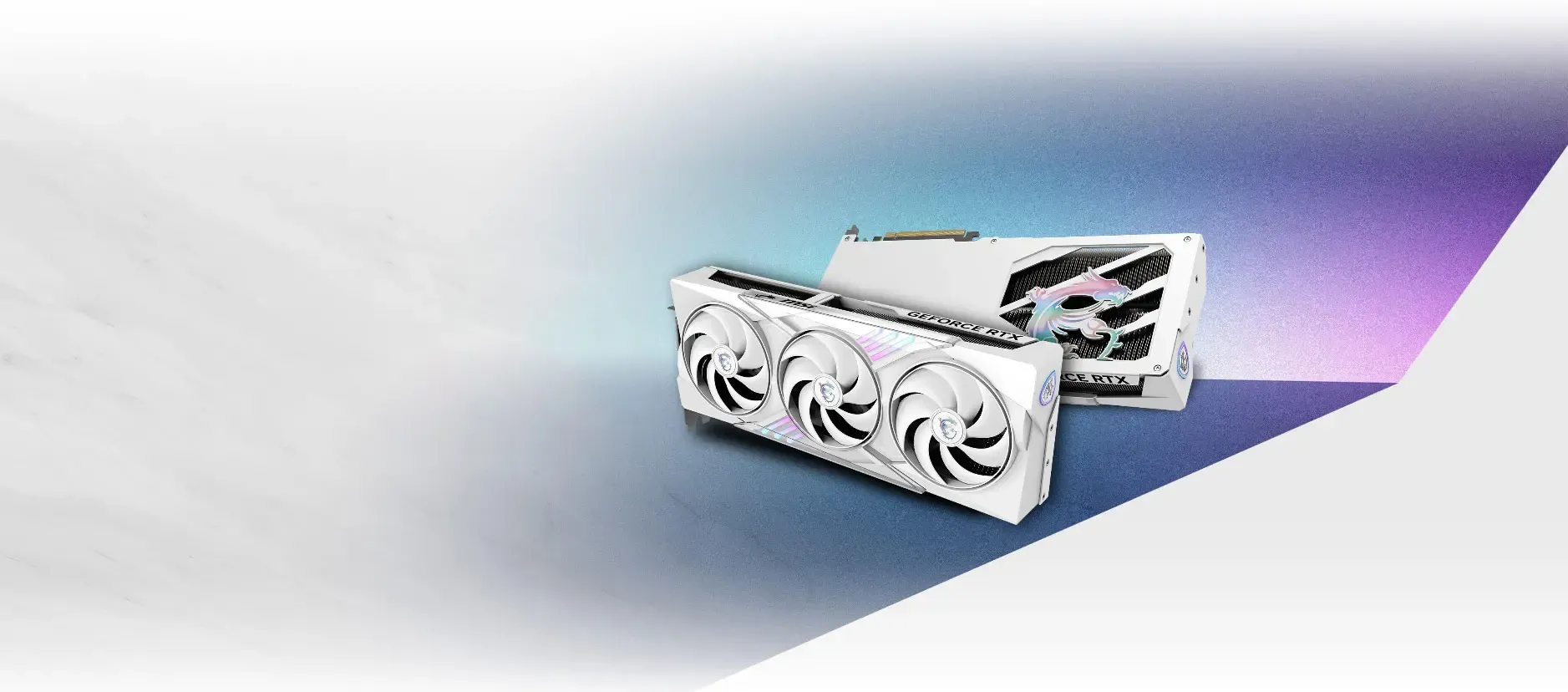 MSI GeForce RTX 5070 12GB Gaming Trio OC — White, 2610MHz Boost