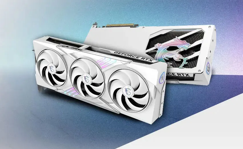 MSI GeForce RTX 5070 12GB Gaming Trio OC — White, 2610MHz Boost