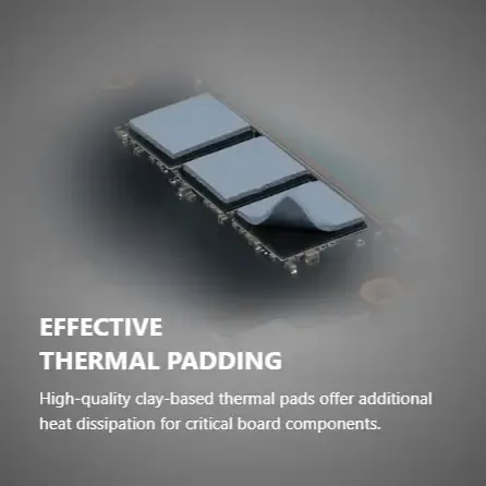 MSI GeForce RTX 5080 Effective Thermal Padding