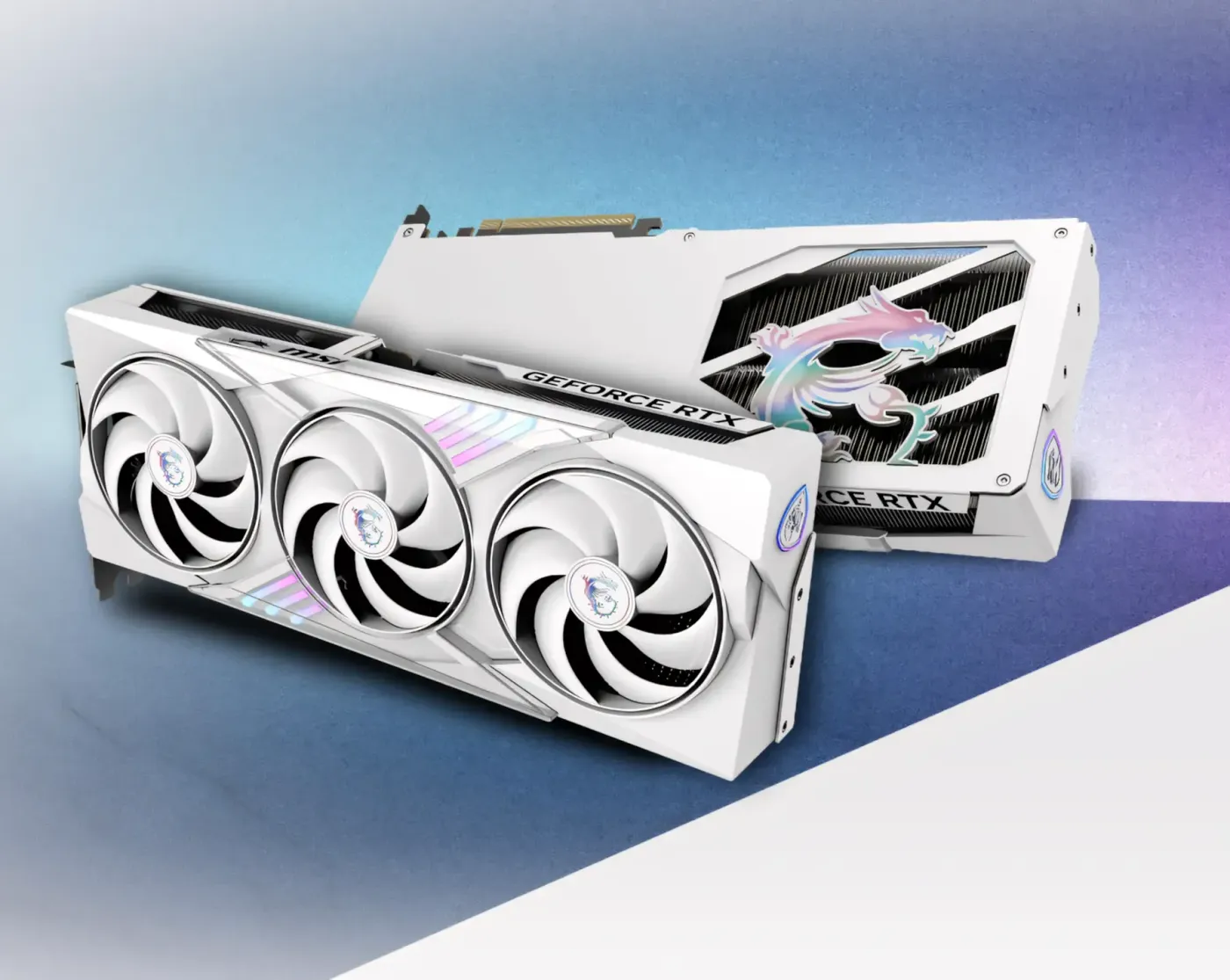 MSI RTX 5080 16GB GDDR7 Gaming Trio OC - White | Evetech