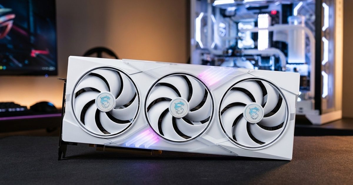 MSI GeForce RTX 5070 Ti 16G Gaming Trio OC — White, 16GB GDDR7