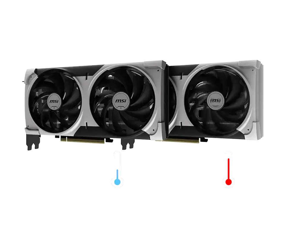 MSI Geforce RTX 5070 Ventus 2X 12G OC – 12GB GDDR7 GPU | Evetech