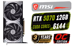 MSI Geforce RTX 5070 Ventus 2X 12G GDDR7 - Image 1