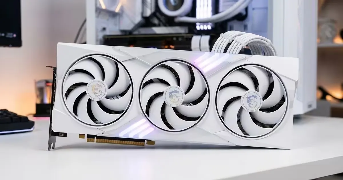 MSI RTX 5080 16GB GDDR7 Gaming Trio OC - White | Evetech