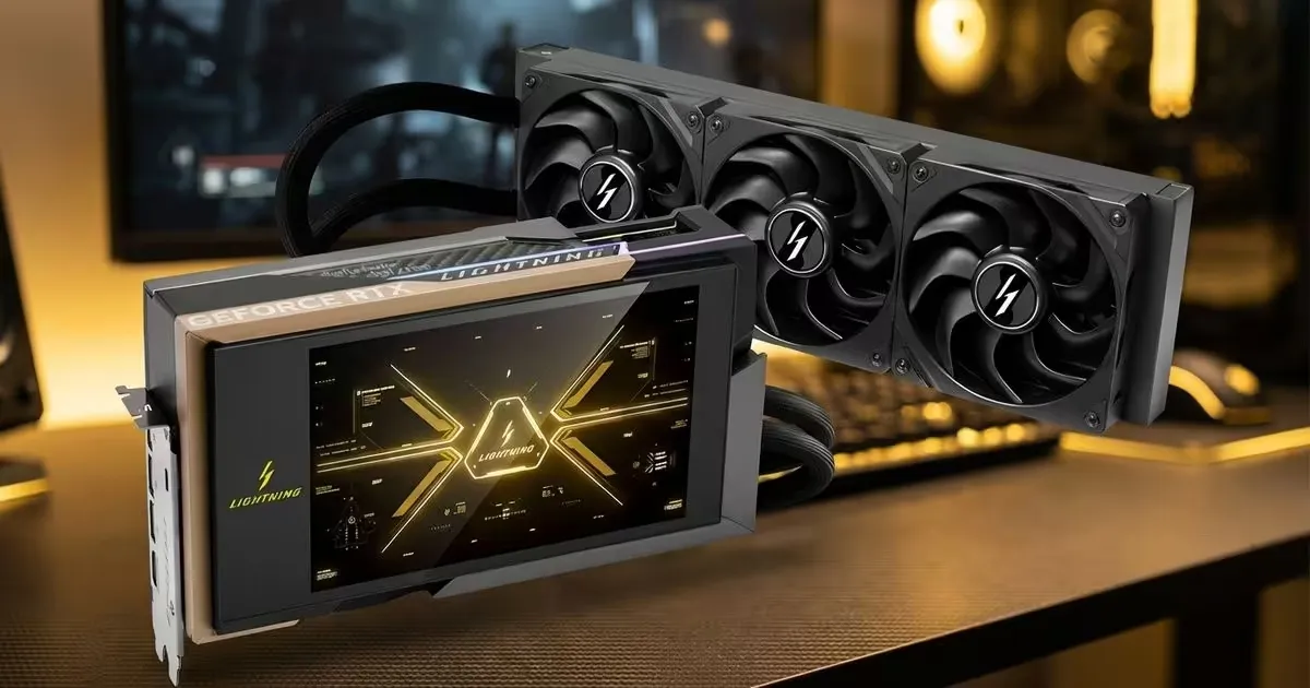 MSI GeForce RTX 5090 32GB GDDR7 Lightning Z Graphics Card | Evetech