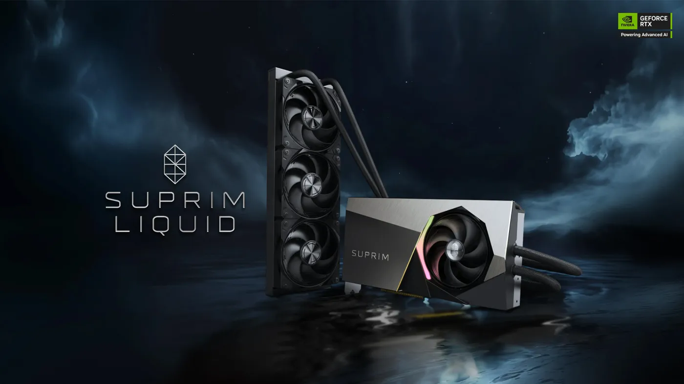 MSI GeForce RTX 5090 SUPRIM LIQUID SOC 32GB - Ultimate Gaming