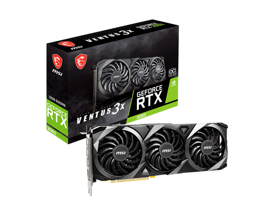 MSI GeForce RTX 3060 VENTUS 2X 12GB OC - Best Deal - South Africa
