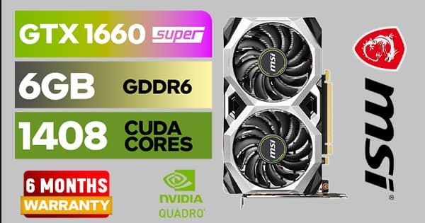 Msi Gaming Msi Nvidia Gtx 1660 Super Ventus MSI Gaming GeForce GTX
