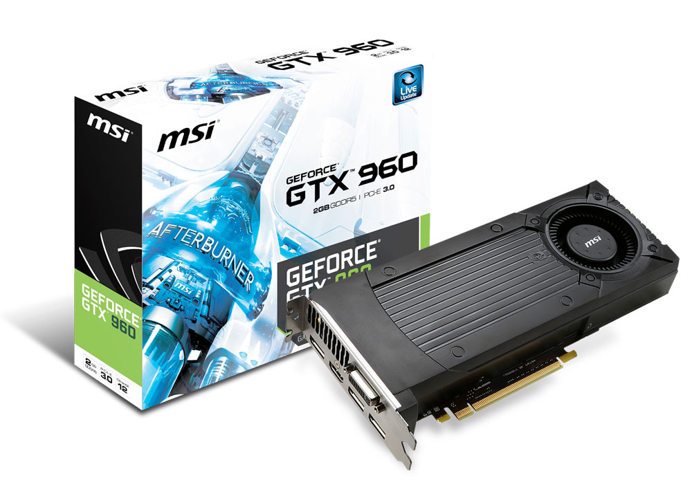 Graphics Cards Msi Gtx 960 Gb Reference Msi Geforce 960 2gb Gpu