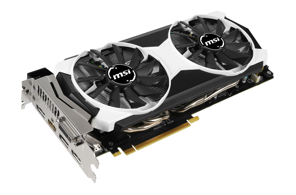 MSI GTX 980 Ti Armor 6GB Graphics Card | Evetech