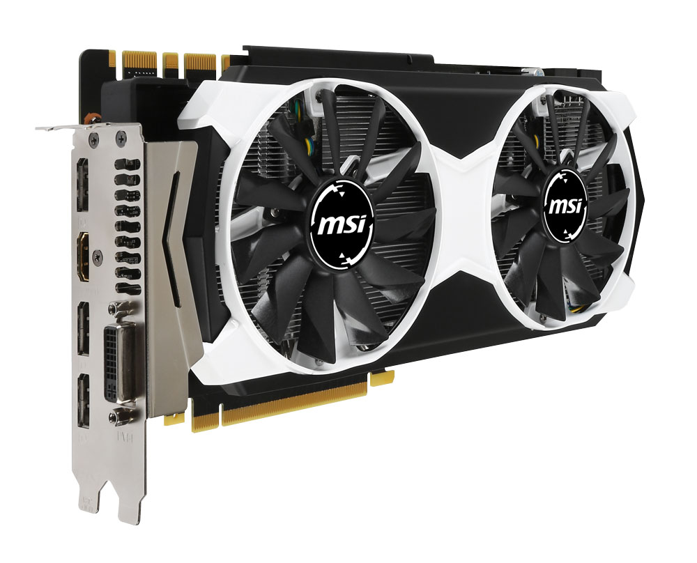 MSI GTX 980 Ti Armor 6GB Graphics Card | Evetech