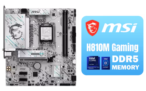 msi-h810m-gaming-wifi-6e-motherboard-white - Image 1