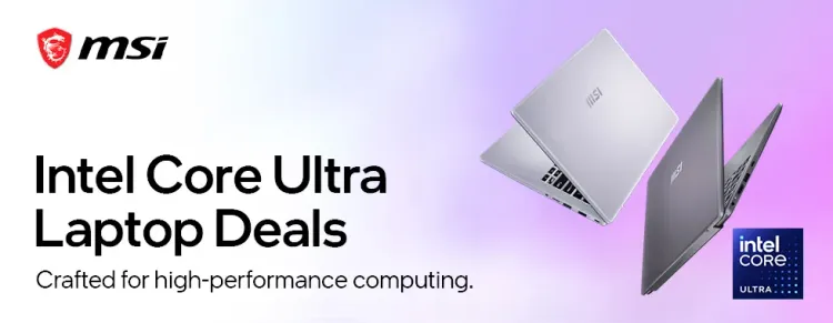 MSI Intel Core Ultra Laptops - High-Performance Gaming & Workstation Laptops