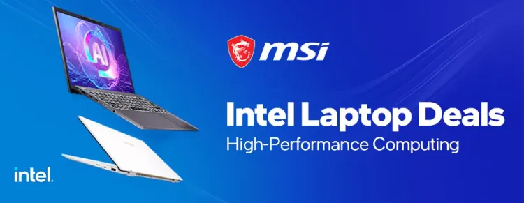 MSI Intel Laptop Deals 💻🔥