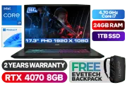 MSI Katana 17 B12VGK Intel Core i7 RTX 4070 Gaming Laptop With 24GB RAM - image 1