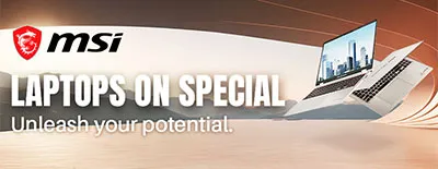 MSI LAPTOPS ON SPECIAL