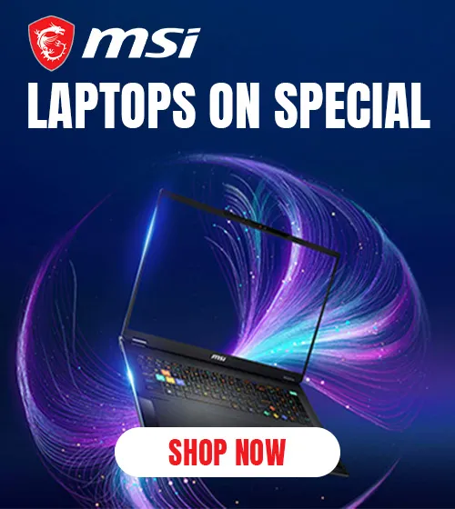 MSI Laptops On Special