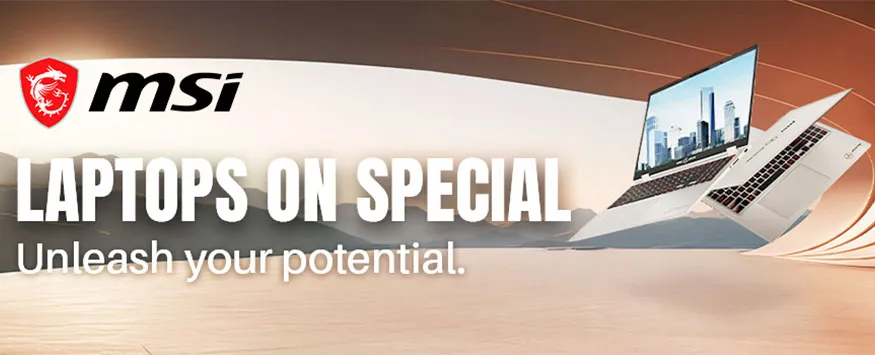 MSI LAPTOPS ON SPECIAL