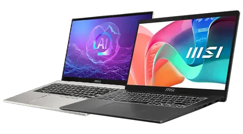 msi light and thin productivity