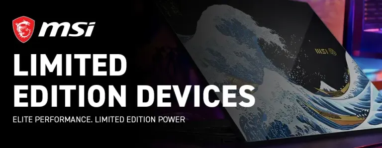 MSI Limited Edition Laptops - Gaming & Performance