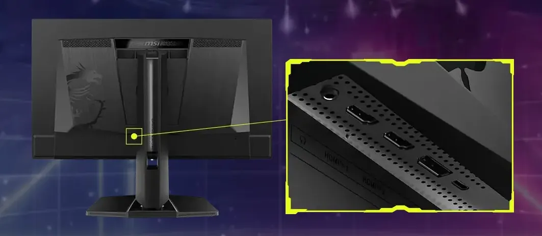 MSI MAG 272QP Easy Firmware Update Feature