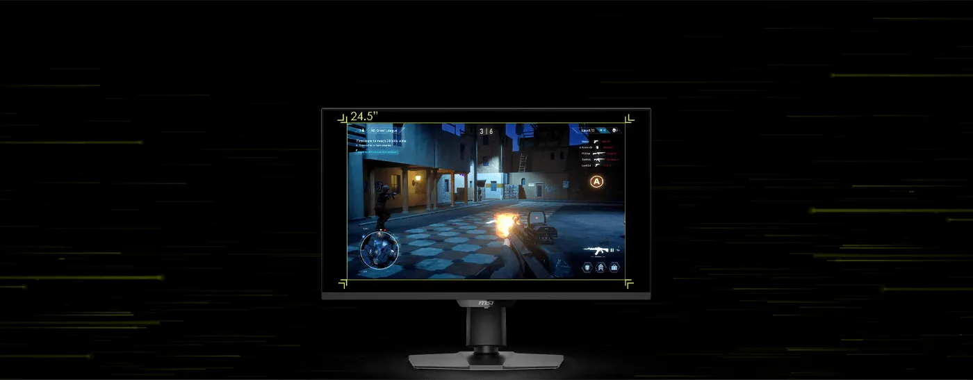 MSI MAG 274QPF aspect ratio options desktop