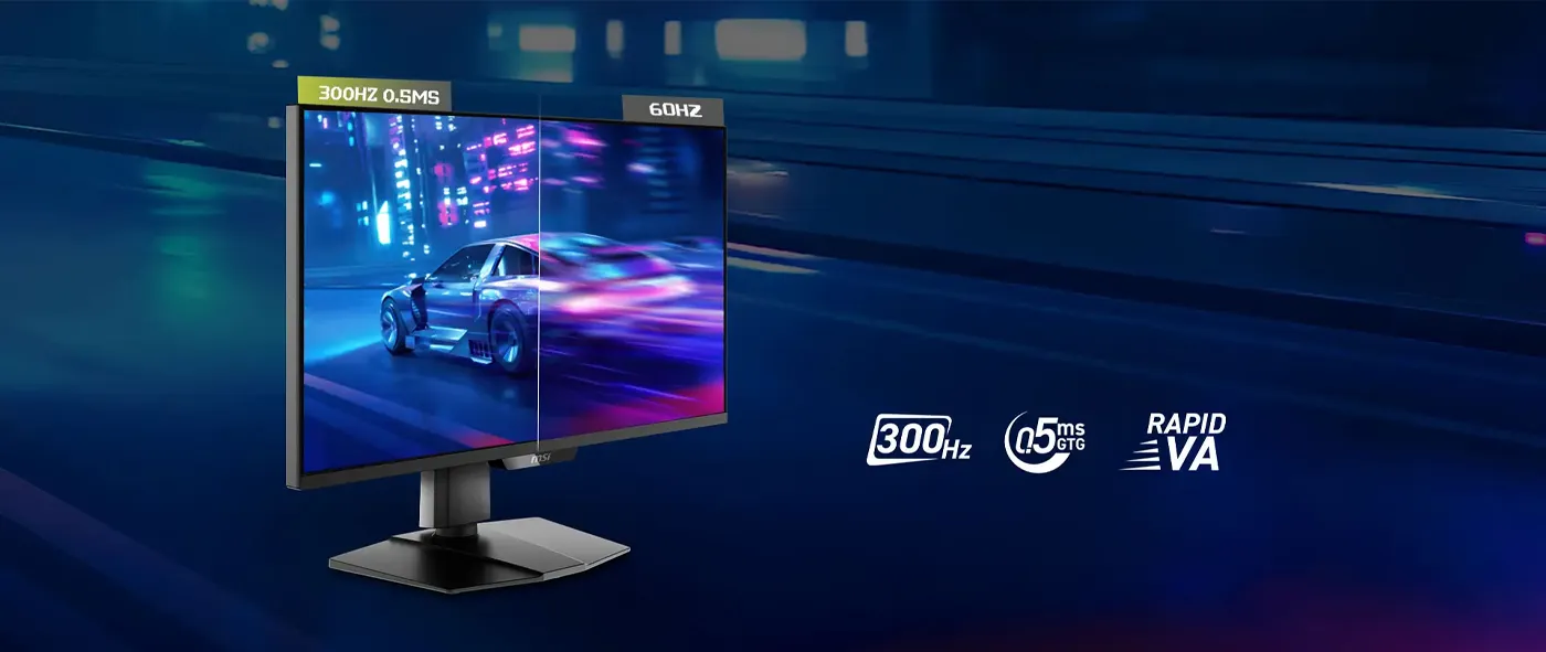MSI MAG 274QPF 300Hz smooth gameplay mobile