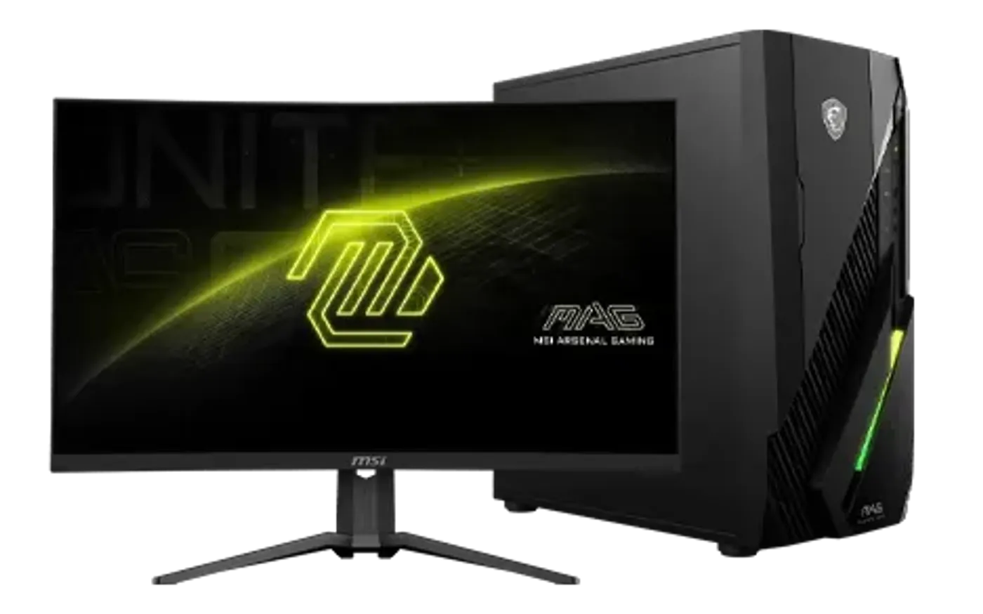 Wide display view of the MSI MAG 274QF X24 gaming monitor