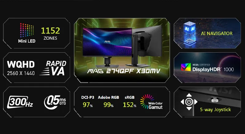 MSI MAG 274QPF X30MV 27