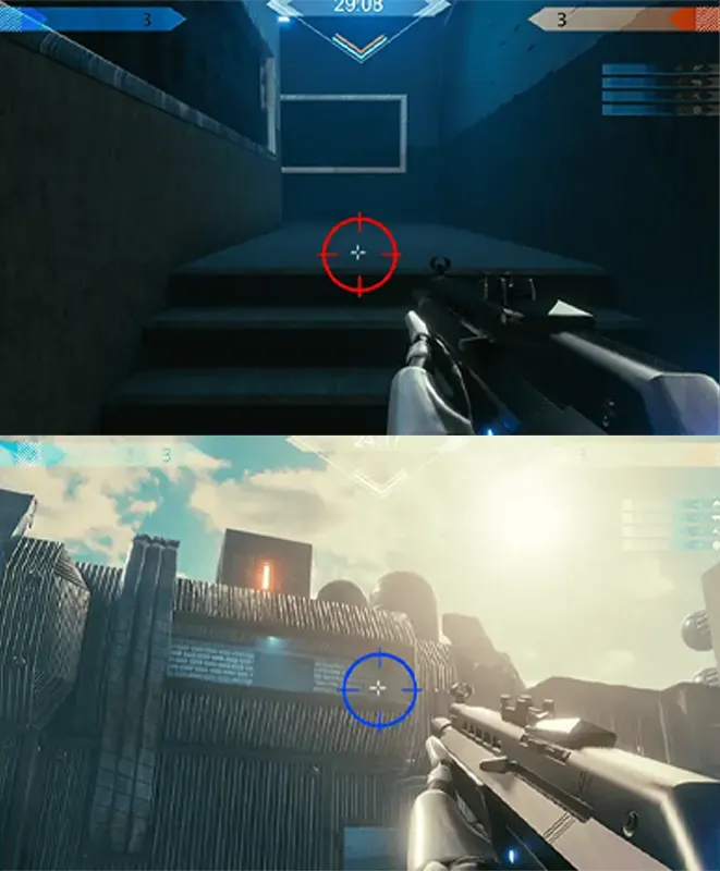 MSI MAG 274QPF AI Crosshair gaming assist mobile