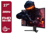 MSI MAG 276CXF 27" FHD Curved 280Hz Gaming Monitor - image 1