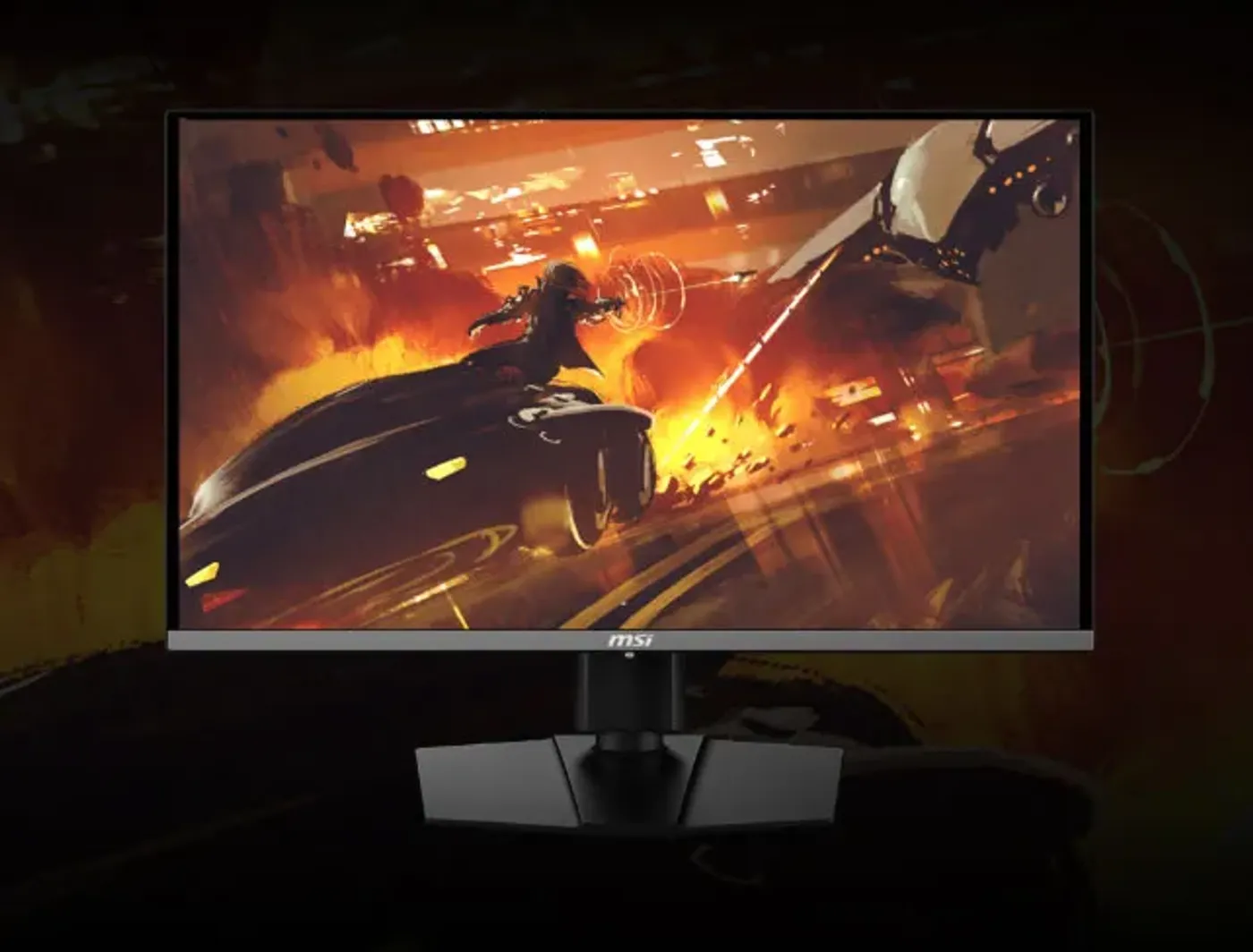 Gaming monitor supporting HDMI CEC for easy peripheral and console management