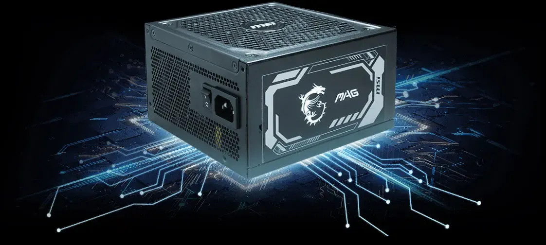 MSI MAG A1000GL PCIE5 1000W Gaming Power Supply | Evetech