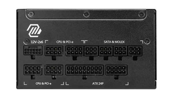 MSI MAG A1000GL PCIE5 1000W Gaming Power Supply | Evetech