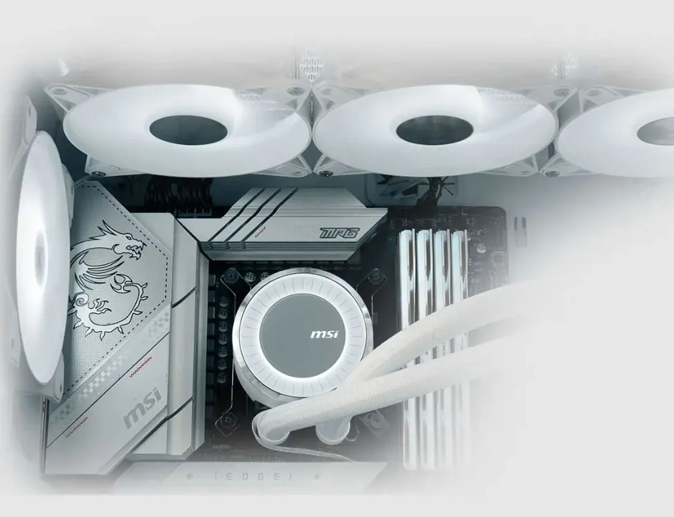 MSI MAG A850GL 850W White Gaming PSU ATX 3.1 | Evetech