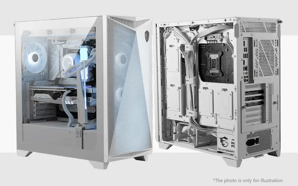MSI MAG A850GL PCIE5 ホワイト MSI MAG A850GL 850W White Gaming PSU ATX 3.1 | Evetech