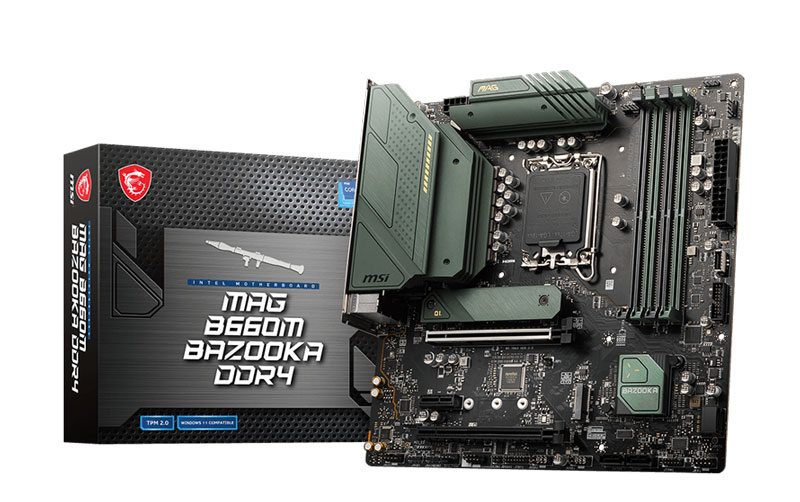 MSI MAG B660M BAZOOKA DDR4 Intel Motherboard - Best Deal - South