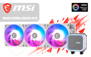 msi-mag-coreliquid-a13-360-liquid-cooler-white - Image 1