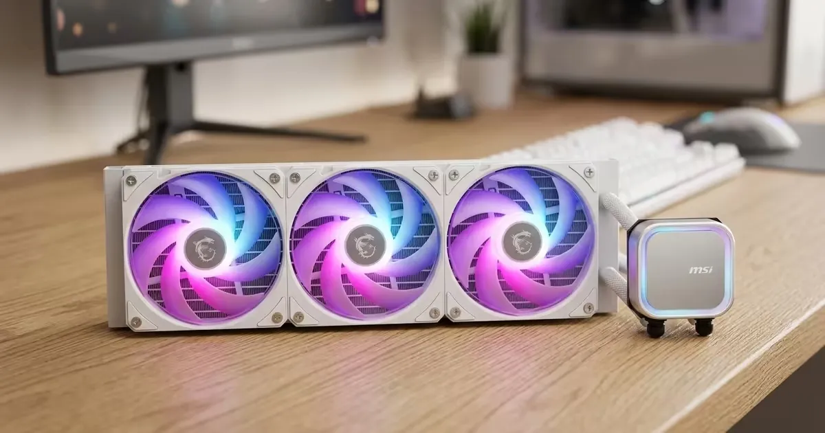 MSI MAG CoreLiquid A13 360 Liquid Cooler (White) | Evetech
