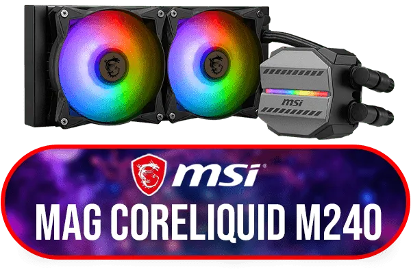 MSI MAG CoreLiquid M240 Liquid Cooler