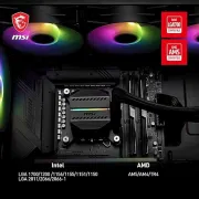 MSI MAG CoreLiquid M360 Liquid Cooler - High Performance CPU Cooling Solution - image 7