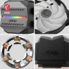MSI MAG CoreLiquid M360 Liquid Cooler - High Performance CPU Cooling Solution - image 8