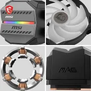 MSI MAG CoreLiquid M360 Liquid Cooler - High Performance CPU Cooling Solution - image 8