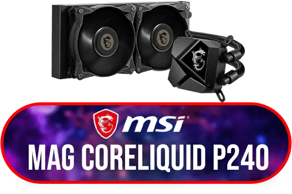 MSI MAG CoreLiquid P240 CPU Liquid Cooler