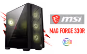 MSI MAG FORGE 330R Airflow Gaming Case with 360mm AIO - image 1