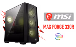 msi-mag-forge-330r-airflow-gaming-case - Image 1