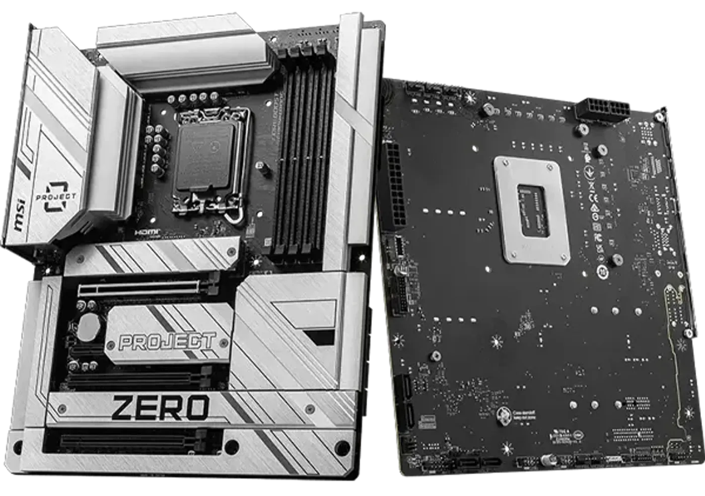 Internal hardware layout and clearance for the MSI MAG PANO 100R