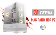 MSI MAG PANO 110R PZ White Gaming Case - image 1